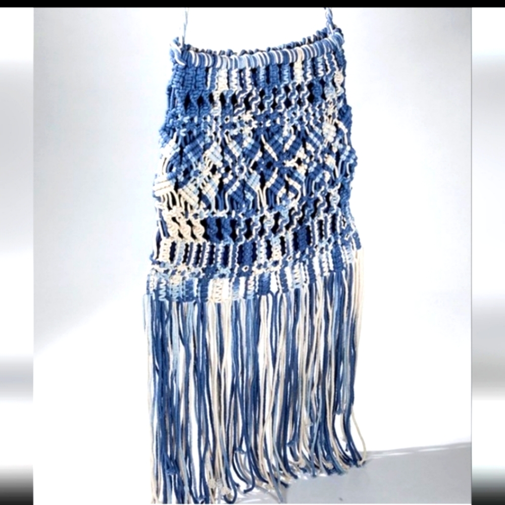 Macrame purse